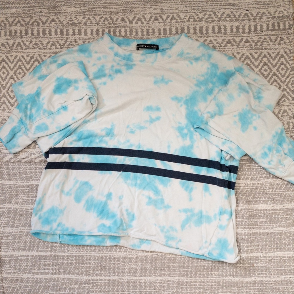 HOMEMADE TIE DYE BRANDY MELVILLE LONG SLEEVE